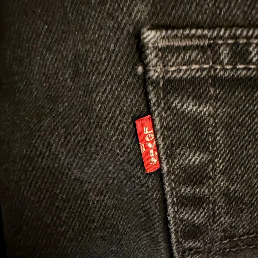 Vintage Levi's 550 Black Jeans Mens 36x36 Relaxed Fit Tapered 2008 Mexico Y2K